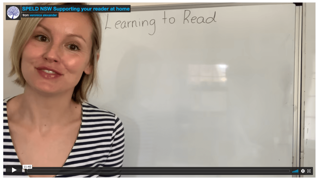 Helping your child with reading at home SPELD NSW