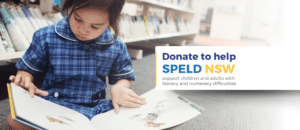 Donate to SPELD NSW to support children and adults with specific learning difficulties